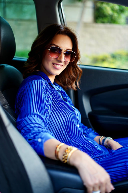 Pleated Satin  Set - Image 13