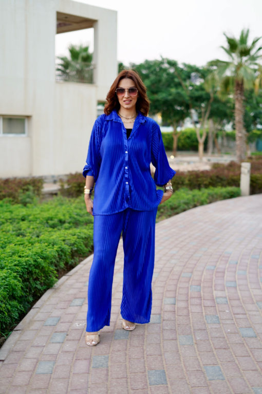 Pleated Satin  Set - Image 2
