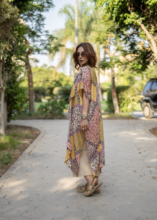 Chiffon Printed kimono - Image 6