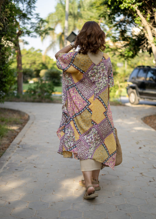 Chiffon Printed kimono - Image 3
