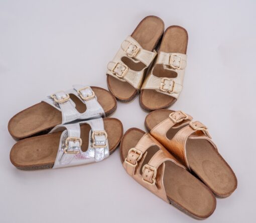 Summer Metallic Slippers - Image 7