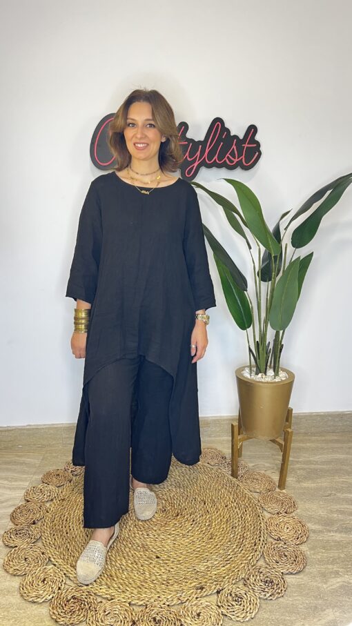 High low linen set - Image 8