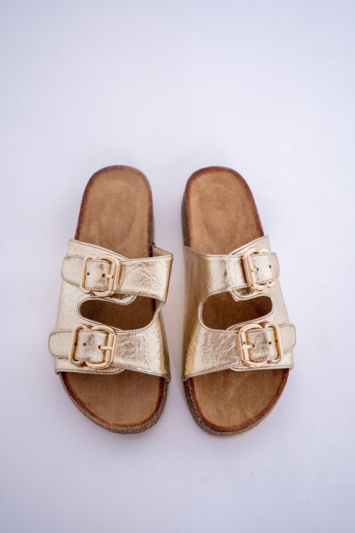 Summer Metallic Slippers - Image 2