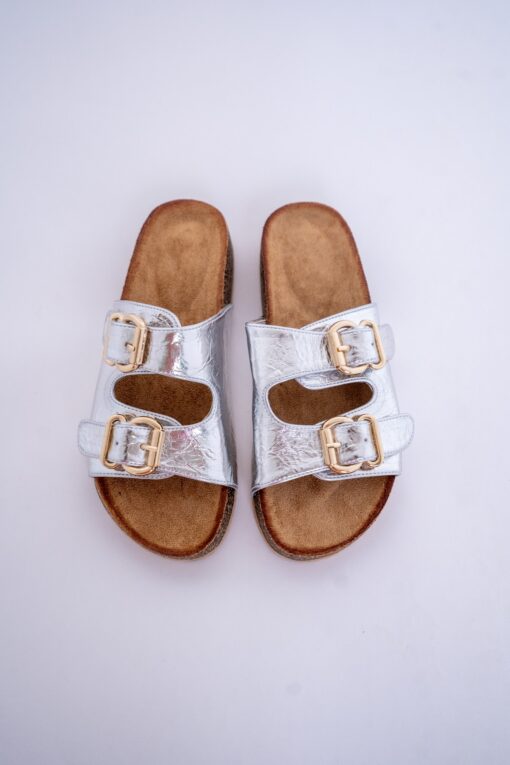 Summer Metallic Slippers - Image 3