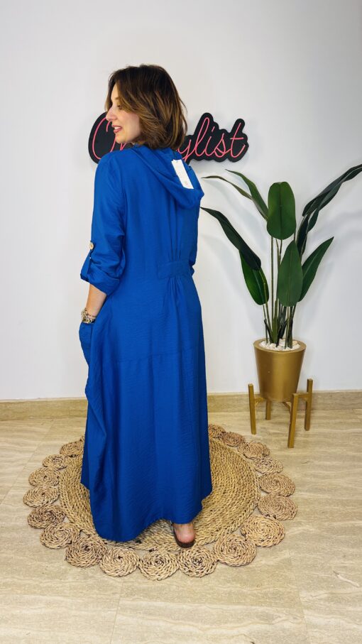 Large Pockets Maxi Dress - Image 21
