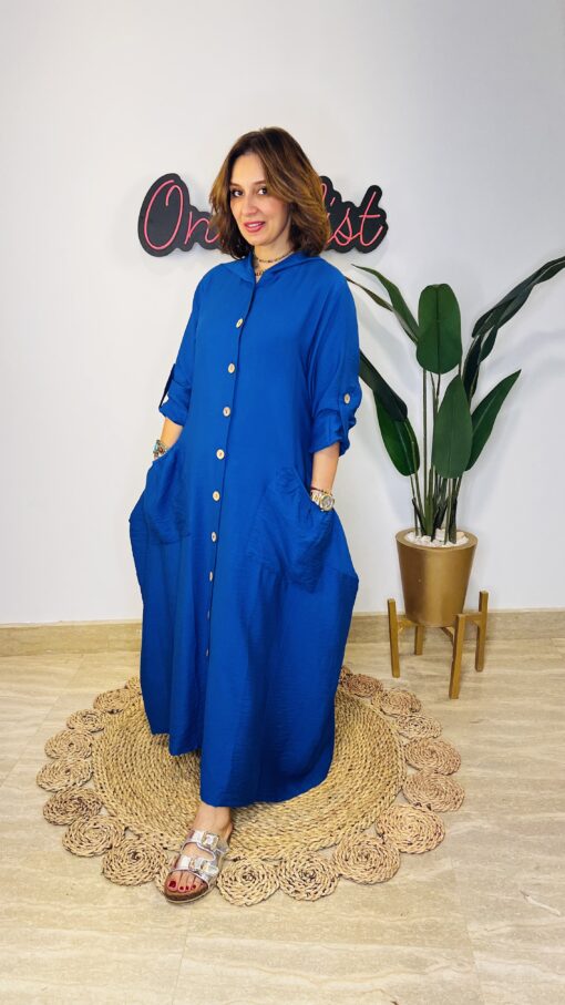 Large Pockets Maxi Dress - Image 20