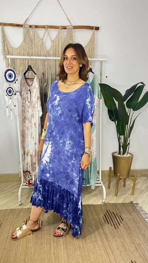 Tiedye Ruffle Half Sleeves - Image 7