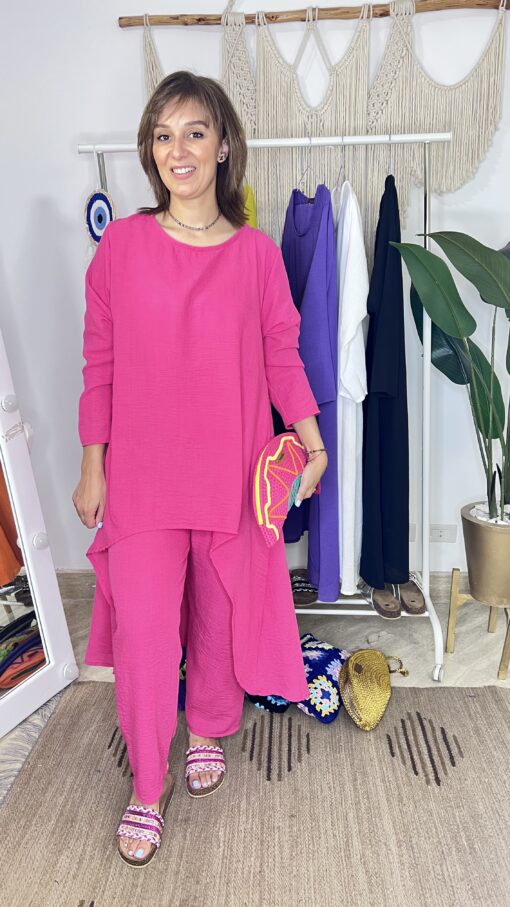 Flawless Plain Pants Set - Image 8
