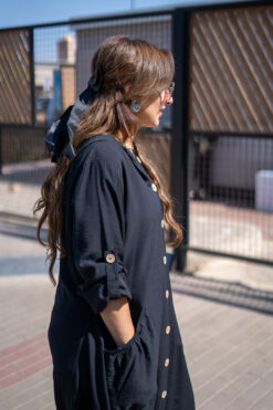 Large Pockets Maxi Dress
