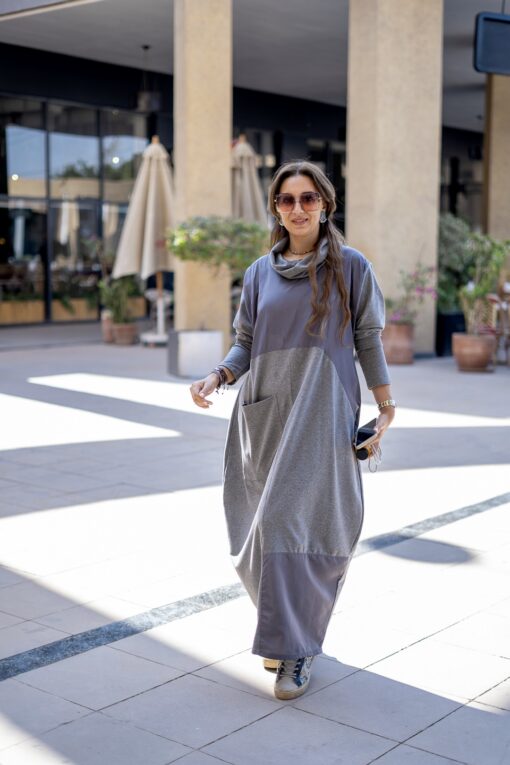 Grey Water Proof Dress - Image 7