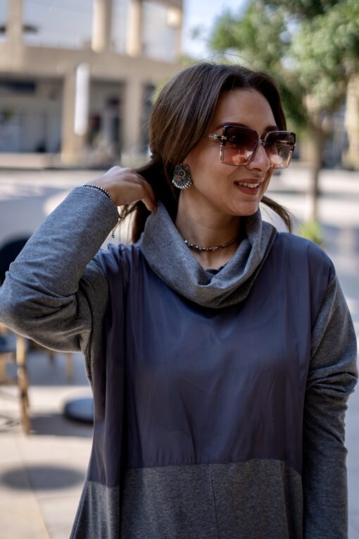 Grey Water Proof Dress - Image 6