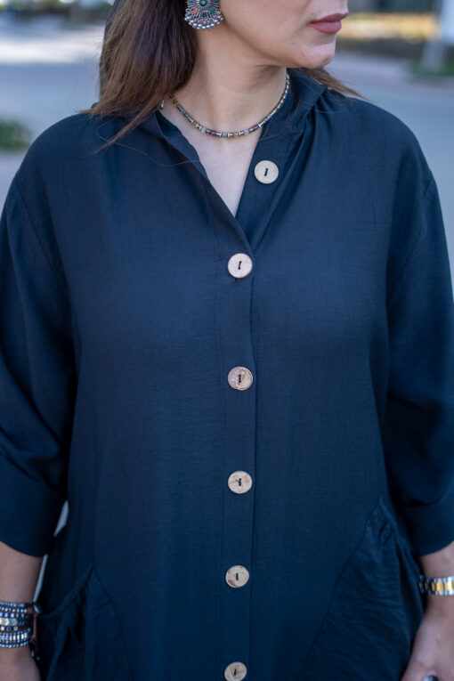 Large Pockets Maxi Dress - Image 3