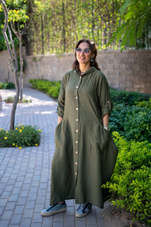 Large Pockets Maxi Dress - Image 9
