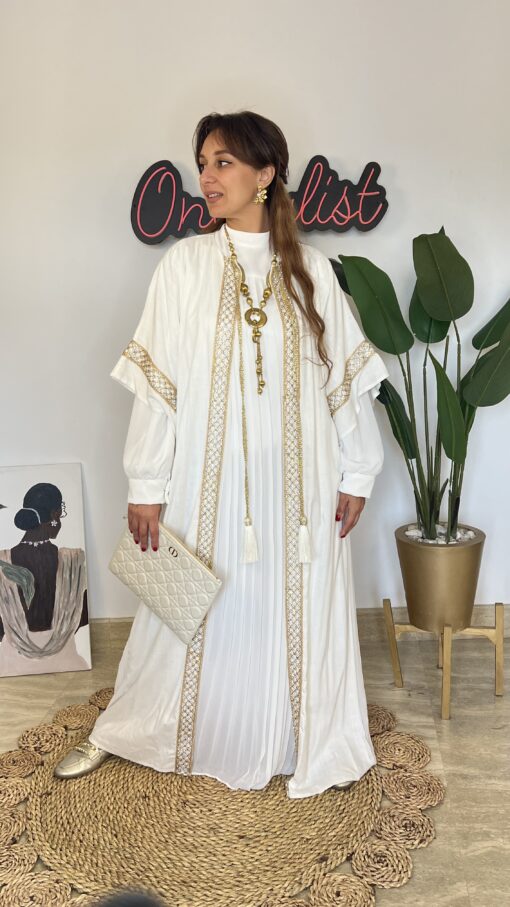 Golden Veil Kaftan - Image 4