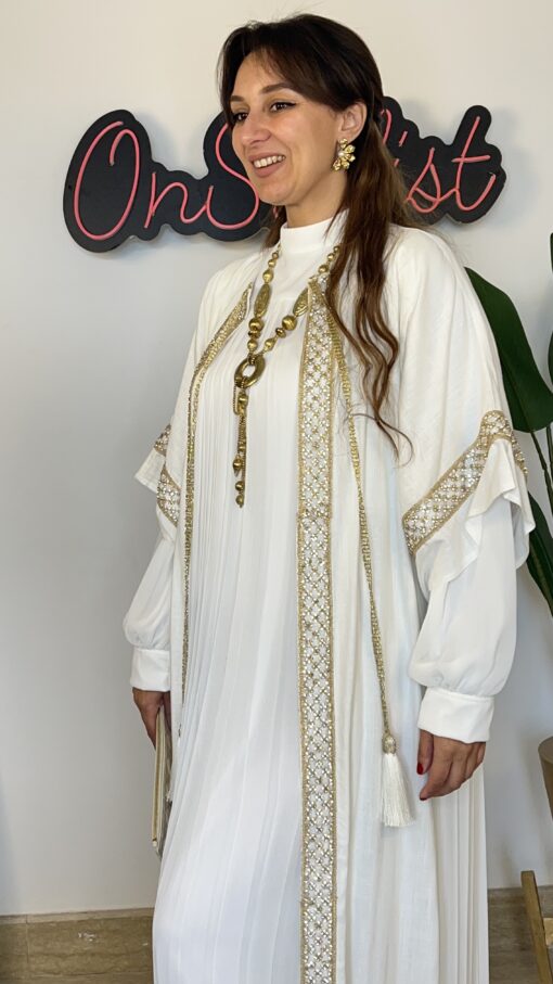 Golden Veil Kaftan