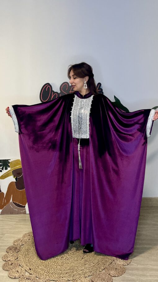 Royal Amethyst Kaftan - Image 4