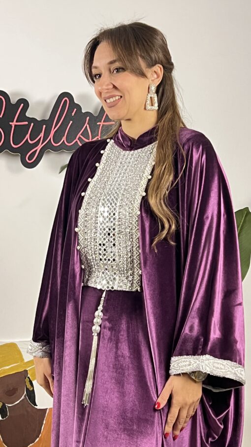 Royal Amethyst Kaftan