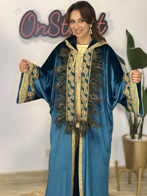 Sultan’s Feather Kaftan - Image 2