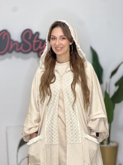 Crochet Moroccan Kaftan - Image 3