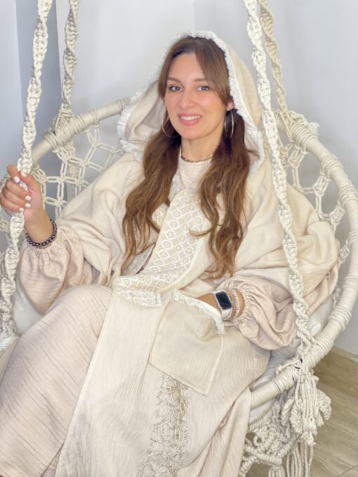 Crochet Moroccan Kaftan
