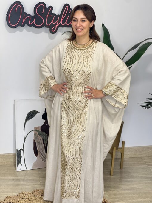 Pure Linen Kaftan - Image 5