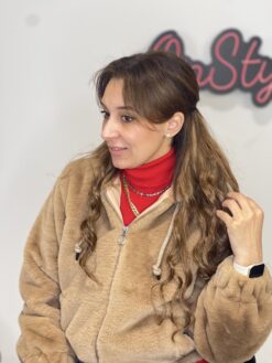 Hazelnut Fur Jacket