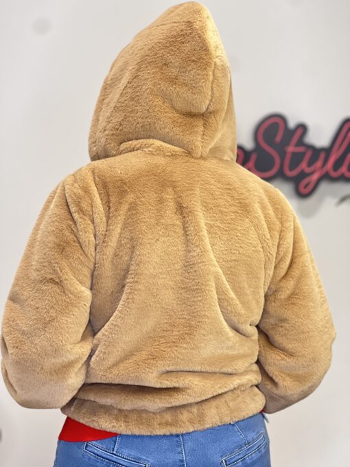 Hazelnut Fur Jacket - Image 4